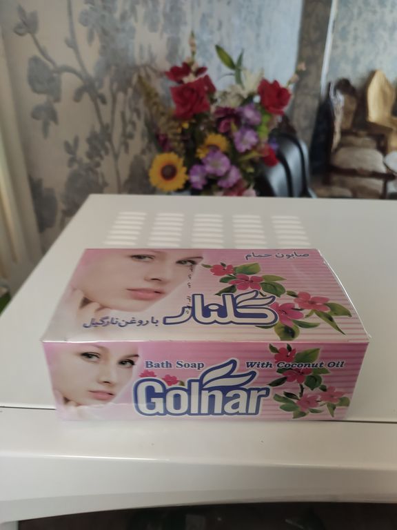 تصویر 3 از صابون گلنار صورتی بسته 6 عددی با کیفیت بالا