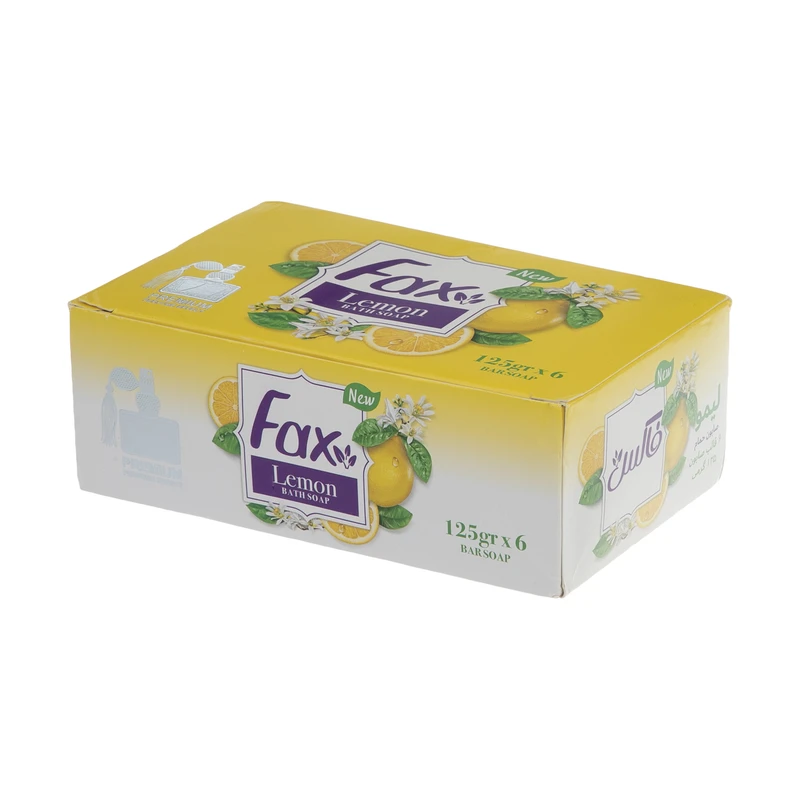 تصویر 3 از صابون حمام فکس 125 گرم بسته 6 عددی