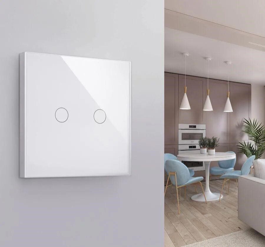 تصویر 5 از کلید پریزهای هوشمند لمسی با قابلیت تنظیم نور پردازی محیط