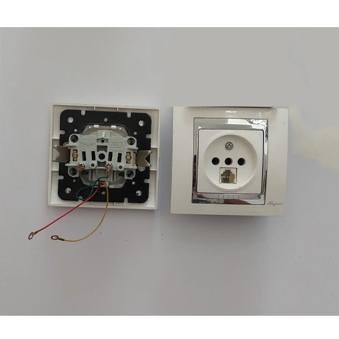 تصویر 1 از کلید و پریز رویان با کیفیت ساخت بالا