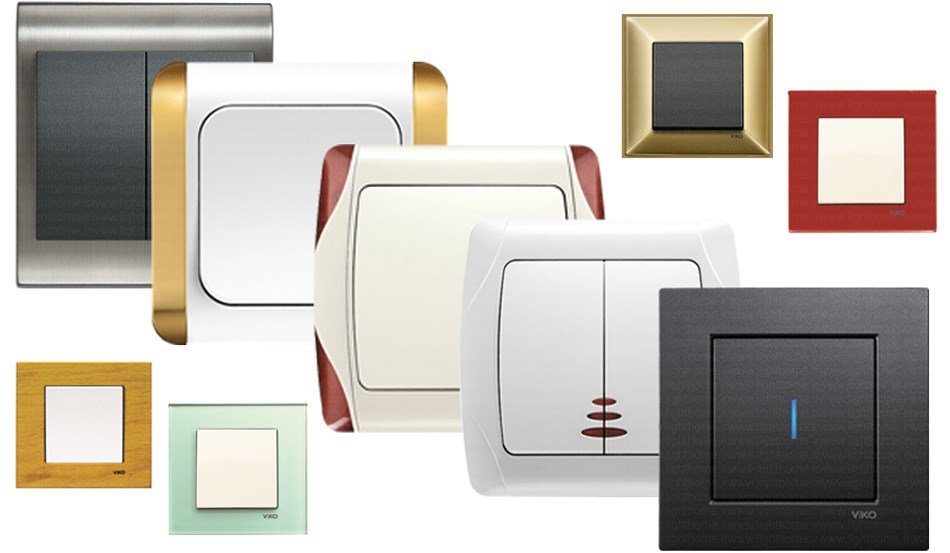 تصویر 3 از کلید و پریزهای دارای چراغ نشانگر LED کم مصرف