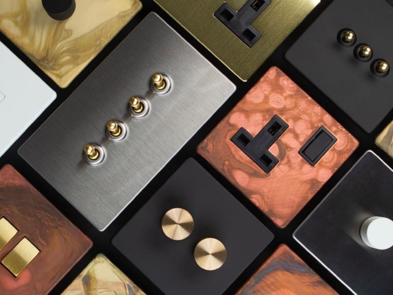 تصویر 2 از انواع کلید و پریز اهرمی با دوام بالا