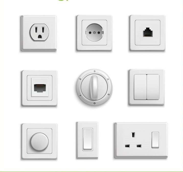 تصویر 4 از کلید و پریز ساده و شیک با طراحی مدرن