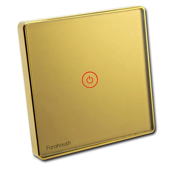 تصویر 1 از کلید تک پل فراهوش مدل لمسی Touch Switch