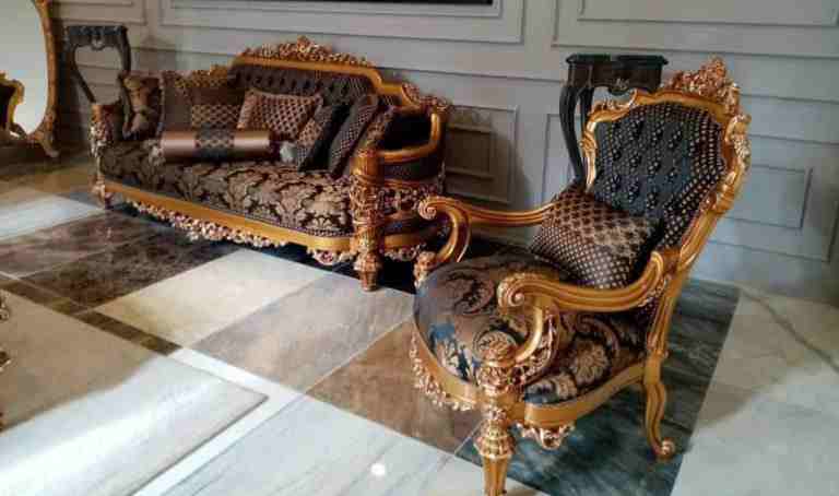 تصویر 1 از قیمت و خرید مبل کلاسیک مدل گلدیس + فروش صادراتی