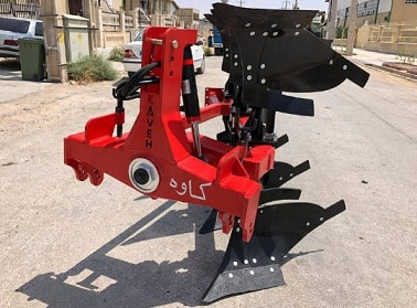 تصویر 1 از گاوآهن اکما صنعت با تیغه‌ های هیدرولیکی قابل تغییر