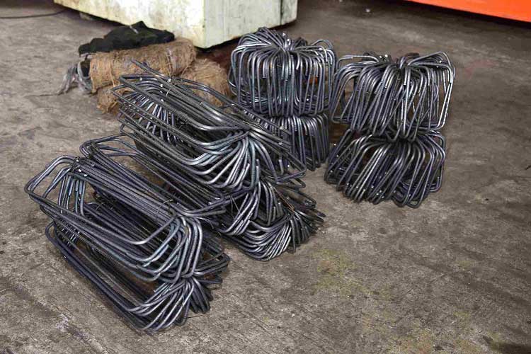 تصویر 1 از میلگرد خاموت صنعتی مخصوص سازه‌ های بتنی مقاوم