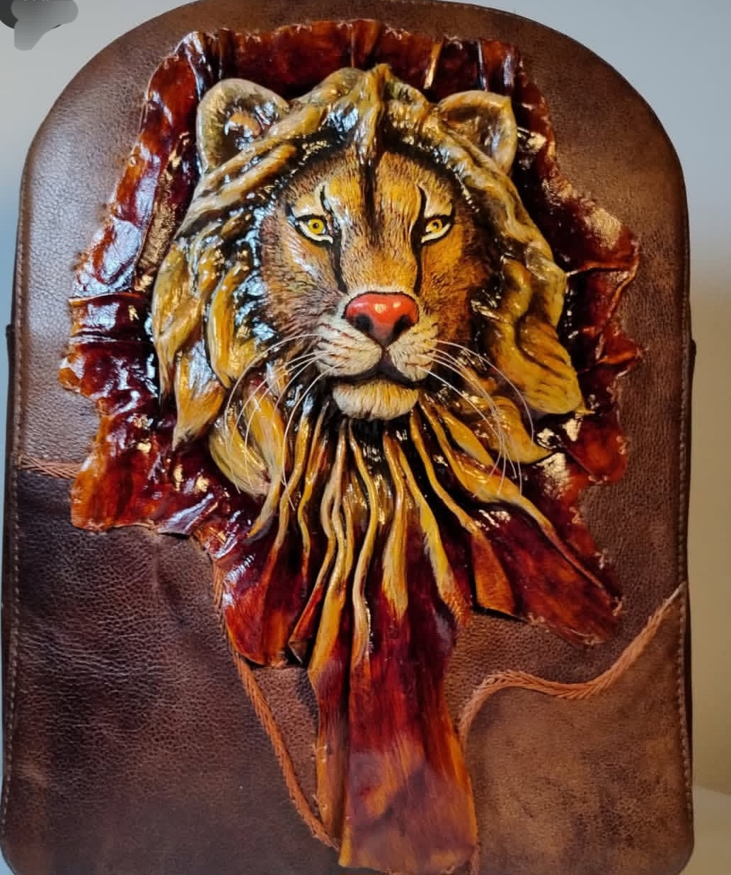 کیف دوشی زنانه چرم دستدوز دست ساز