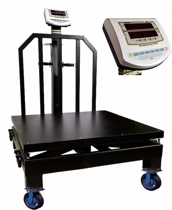 تصویر 3 از انواع باسکول دام کش متوسط چراغ دار مناسب وزن‌ کشی در شب