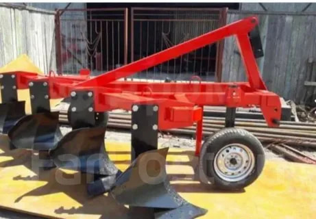 تصویر 1 از گاوآهن خیش ساز صنعت خراسان کاربردی برای تسطیح زمین‌ های کشاورزی