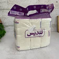 دستمال کاغذی تندیس کیفیت ممتاز
