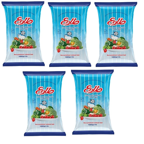 قیمت نمک تصفیه شده