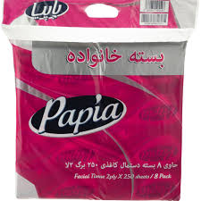 تصویر 1 از دستمال کاغذی پاپیا جذب مؤثر