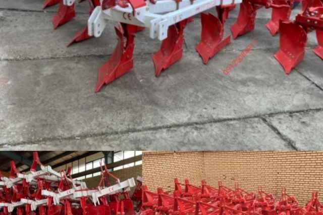 تصویر 1 از گاو آهن برگردان دار ساخته شده برای کارکرد یکنواخت