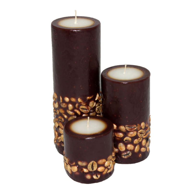 تصویر 4 از شمع قهوه طراحی ساده و آرام