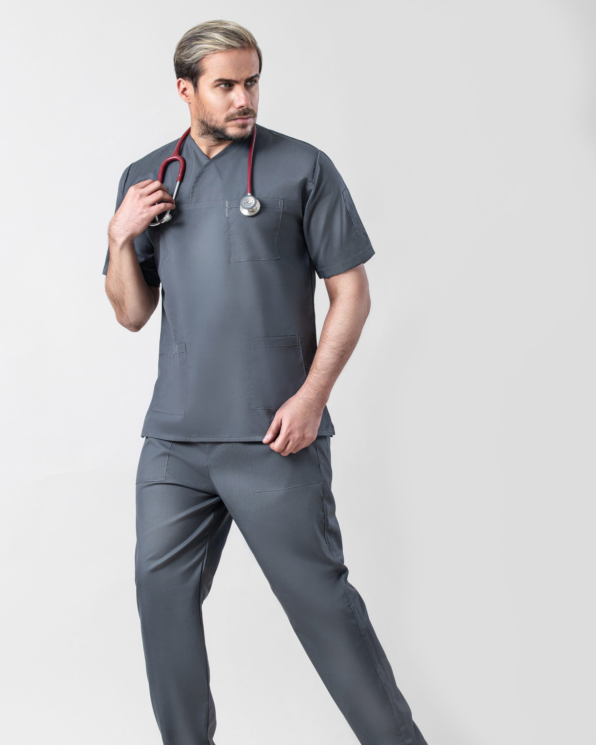 تصویر 4 از لباس پرستاری مردانه با الیاف سبک برای جراحان