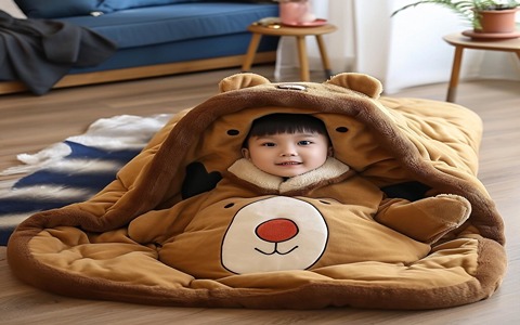 تصویر 3 از پتو خرسی گلبافت گرمای ملایم و مناسب اتاق کودک