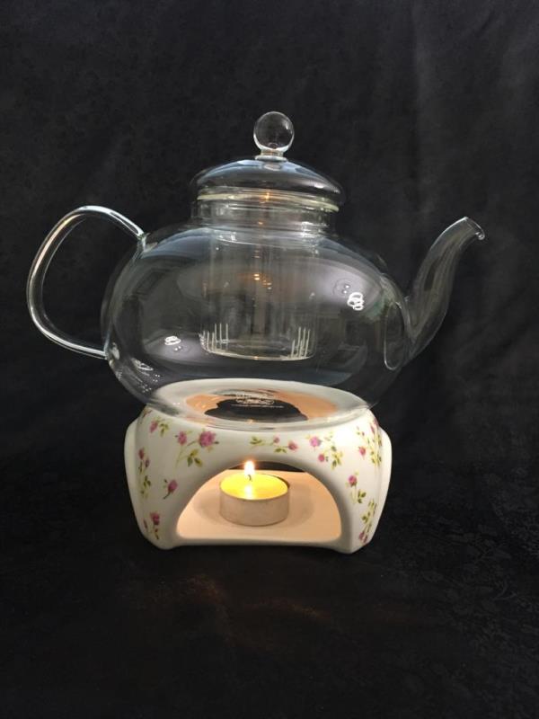 تصویر 4 از شمع زیر قوری با طراحی کلاسیک و ساده