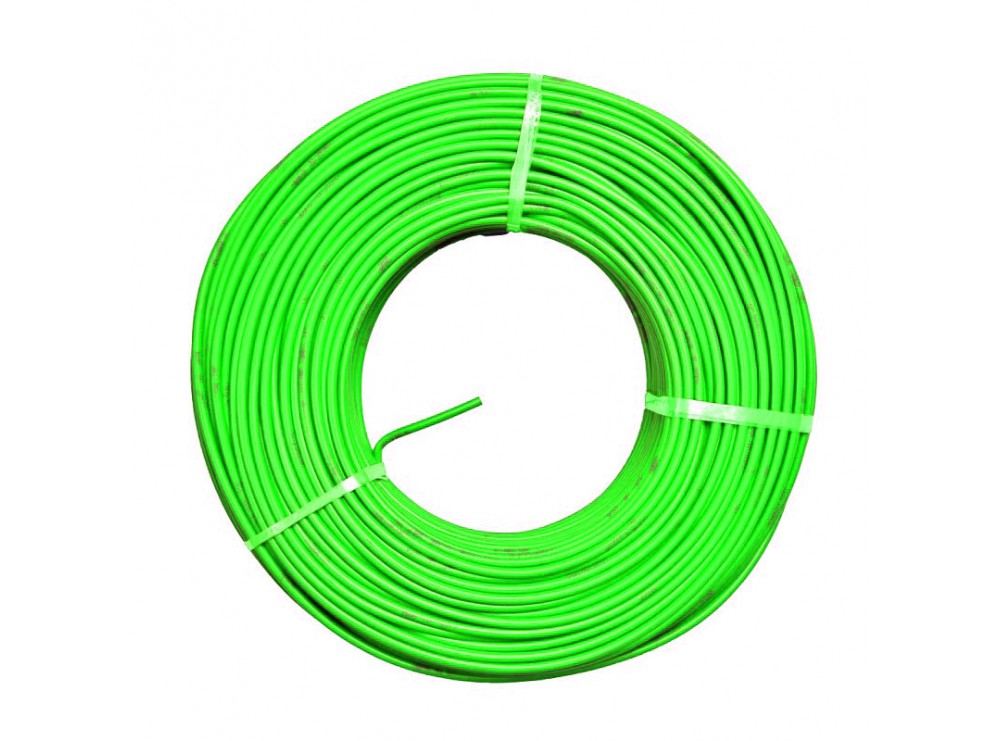تصویر 1 از سیم برق مفتول سبز در ابعاد مختلف