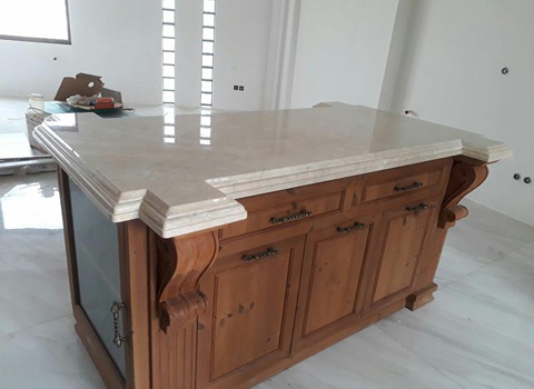 تصویر 2 از سنگ مرمریت کاپوچینو در ابعاد مختلف و رنگ بندی