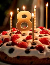 تصویر 1 از شمع کیک براق با رنگ‌ های متالیک