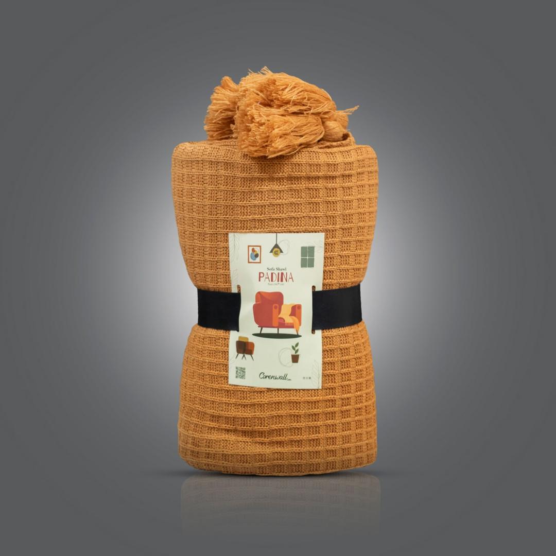 تصویر 3 از شال مبلی مخمل مناسب فضا های شیک و راحت