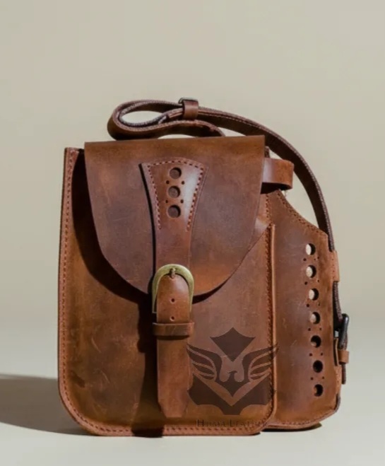 کیف دوشی زنانه چرم دستدوز خرید به صرفه