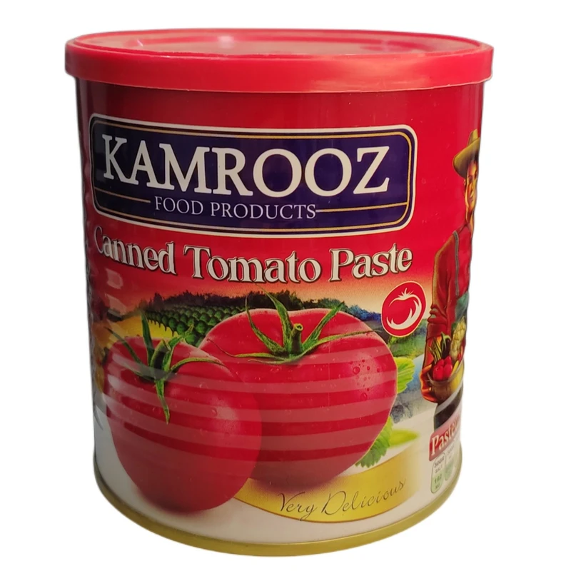 رب گوجه فرنگی قوطی 800 گرمی کامروز درب آسان بازشو