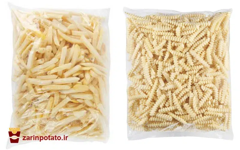 تصویر 2 از سیب زمینی نیمه سرخ خلالی زیگزاگ (کرینگل) ۷۵۰ گرم باتو + فروش عمده آنلاین شاپ