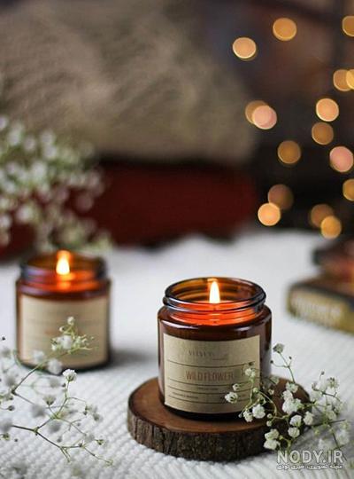 تصویر 1 از شمع معطر با رایحه دلنشین و ماندگار