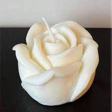 تصویر 1 از شمع غنچه گل رز دکوری در رنگ‌ های مختلف