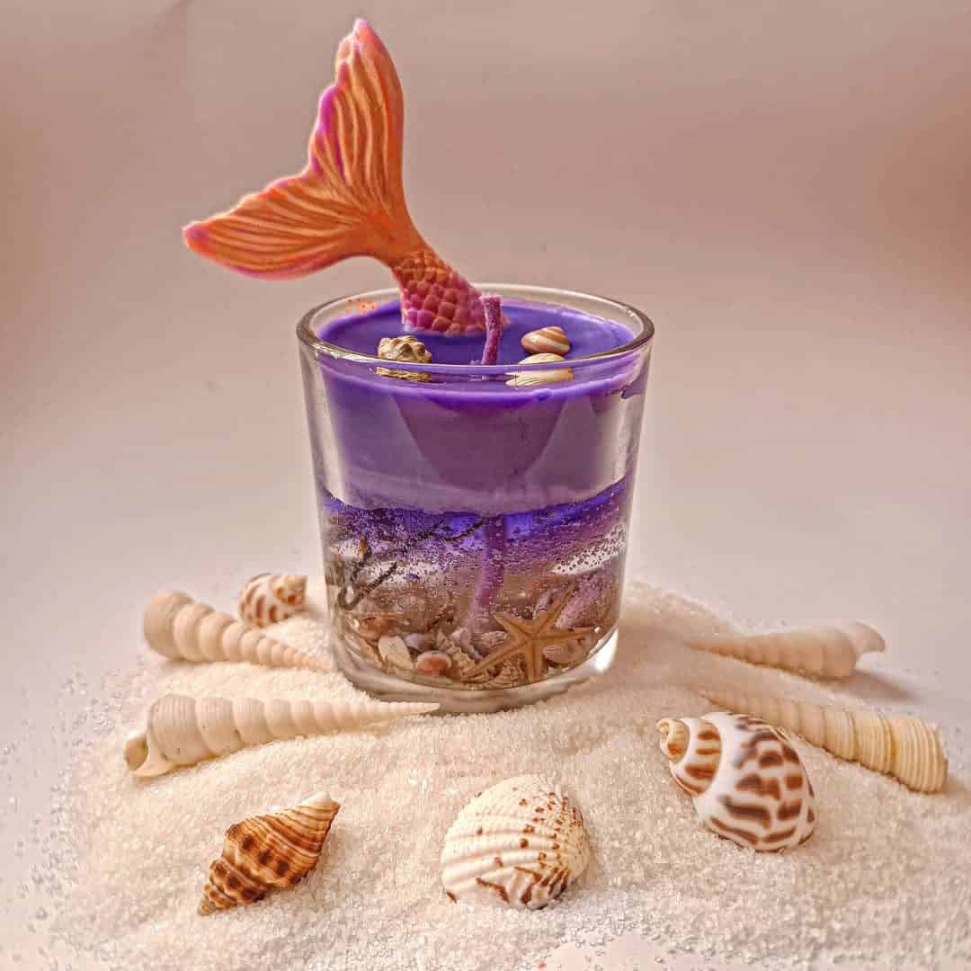 تصویر 2 از شمع دریایی دست‌ ساز با جزئیات طبیعی