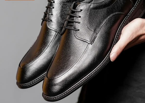 تصویر 4 از کفش چرم اصل مردانه ساخته شده با چرم طبیعی و طراحی ویژه