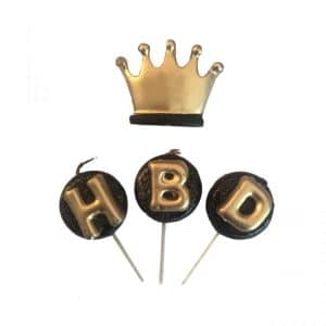 تصویر 1 از شمع حروف با طراحی مینیمال و مدرن