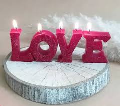 تصویر 3 از شمع حروف با طراحی مینیمال و مدرن