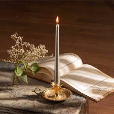 شمع نقره ای با بسته‌ بندی شیک و لوکس