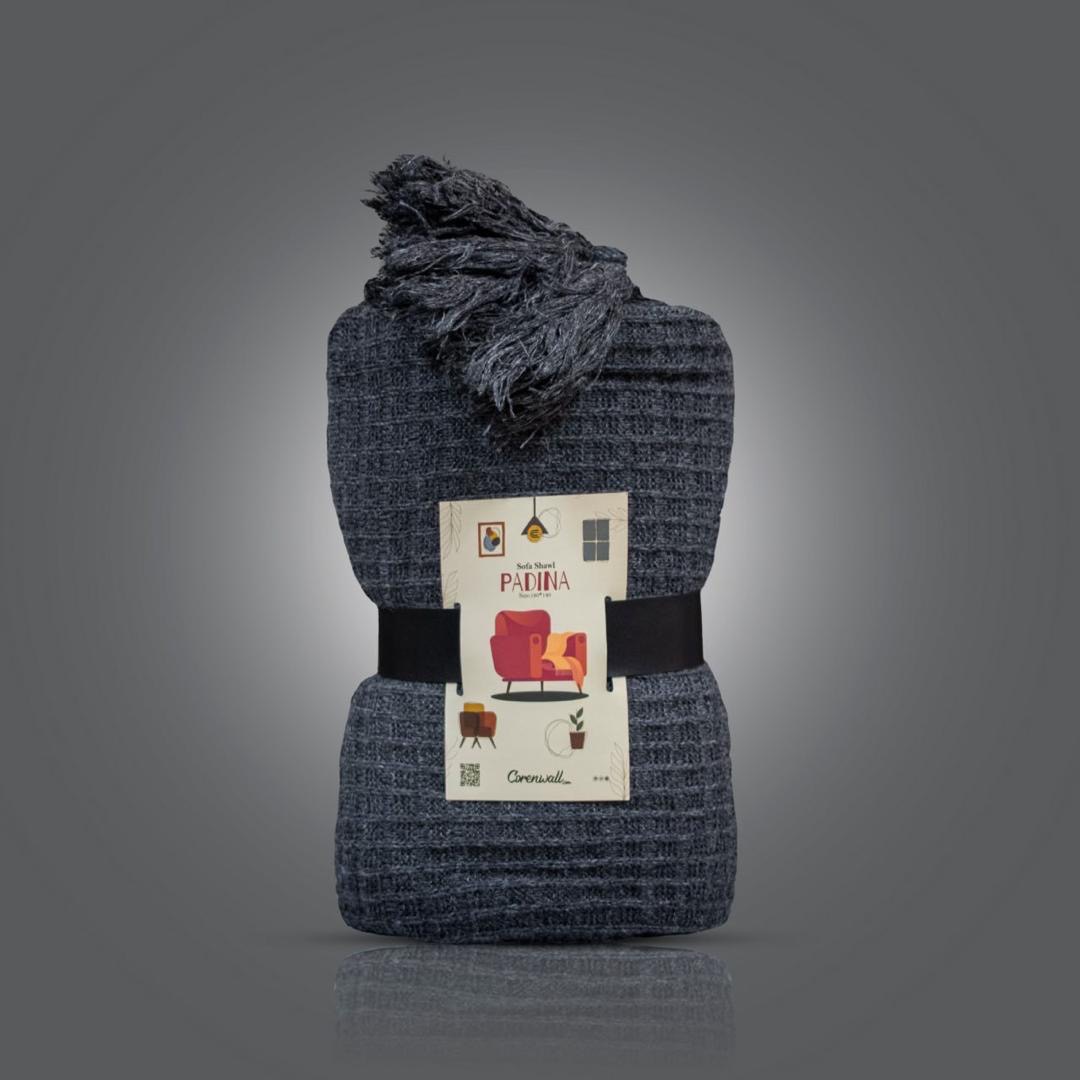 تصویر 1 از شال مبلی ترک با بافت ظریف و کیفیت ممتاز