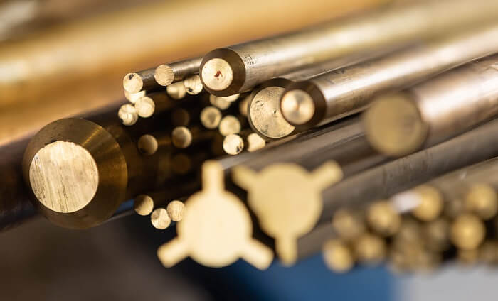 میلگرد برنجی در سایزهای مختلف + مقاومت عالی