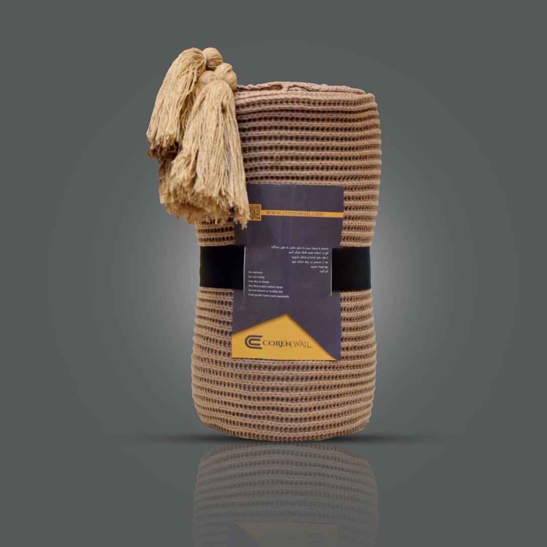 تصویر 1 از شال مبلی مخمل با بافت لطیف و طراحی مدرن برای زیبایی و محافظت کامل مبلمان