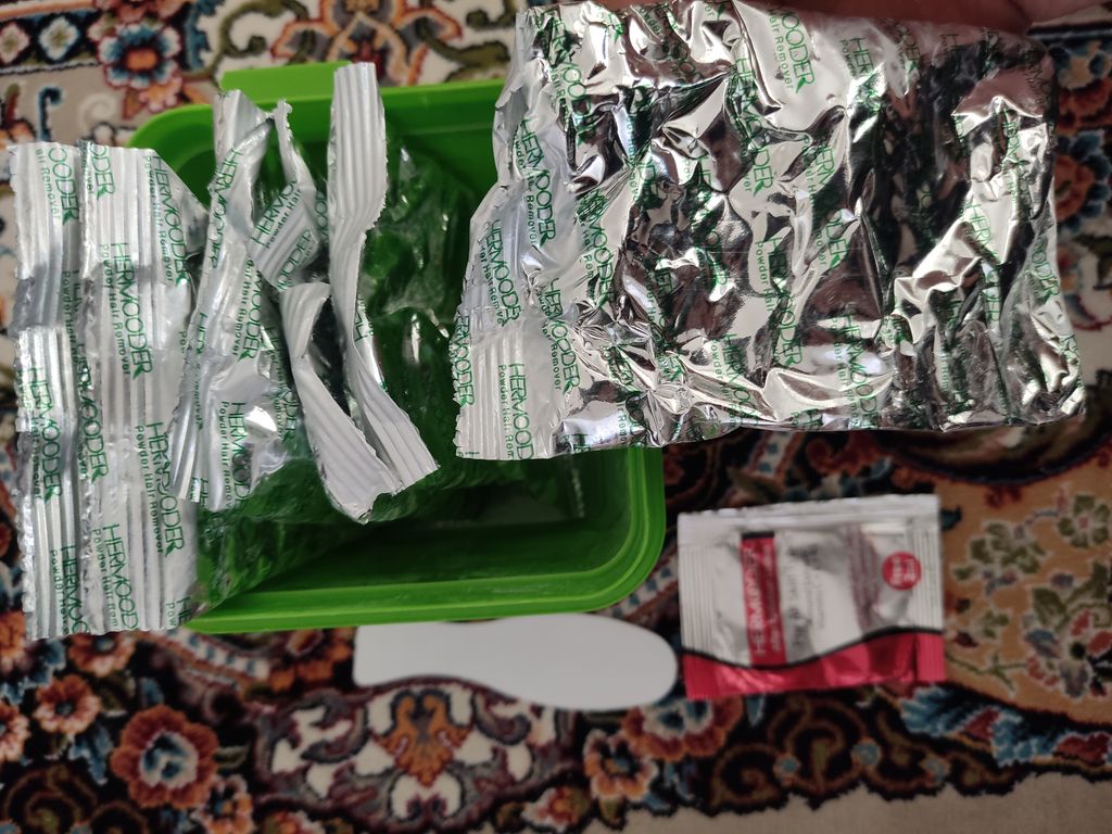 تصویر 2 از پودر موبر هرمودر Aloe Vera با ترکیبات گیاهی