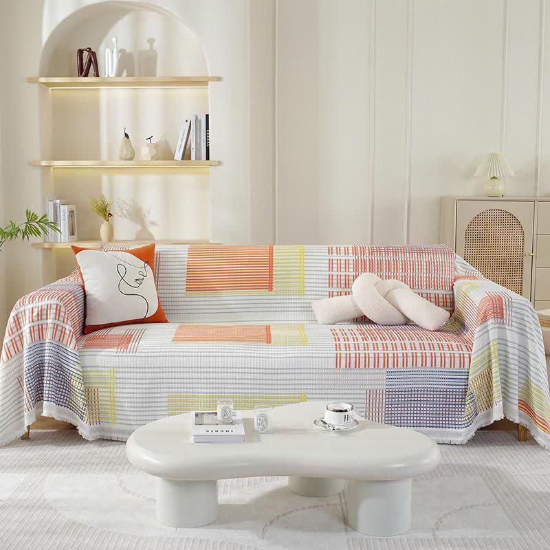 تصویر 4 از شال مبلی رشت با بافت ظریف و طراحی شیک