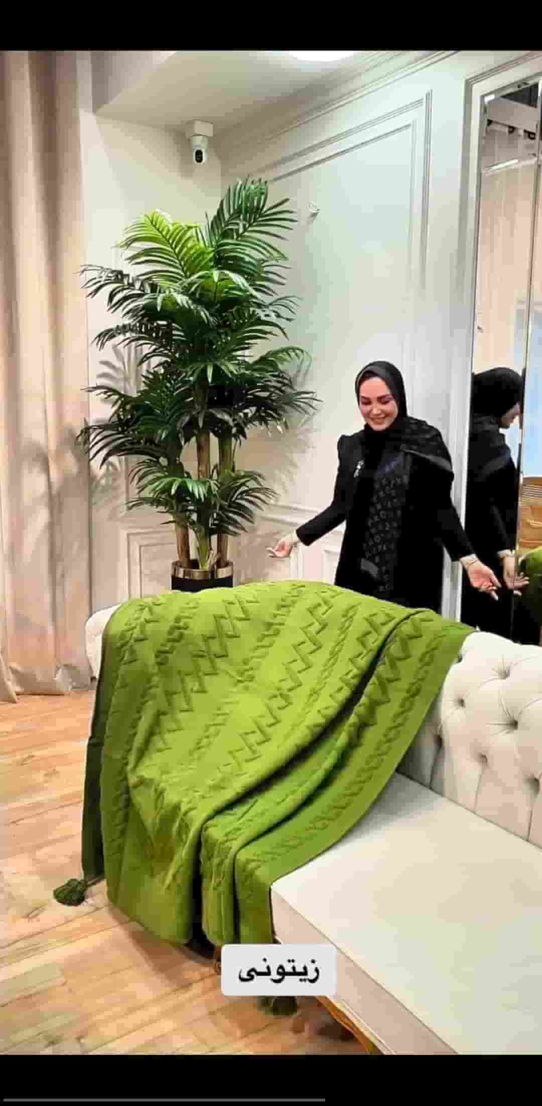 تصویر 2 از شال مبلی مشهد با طراحی ظریف و بافت مقاوم