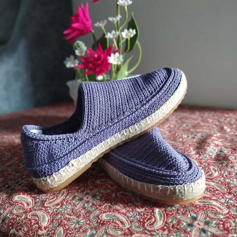 کفش گیوه مردانه زیبای دستباف