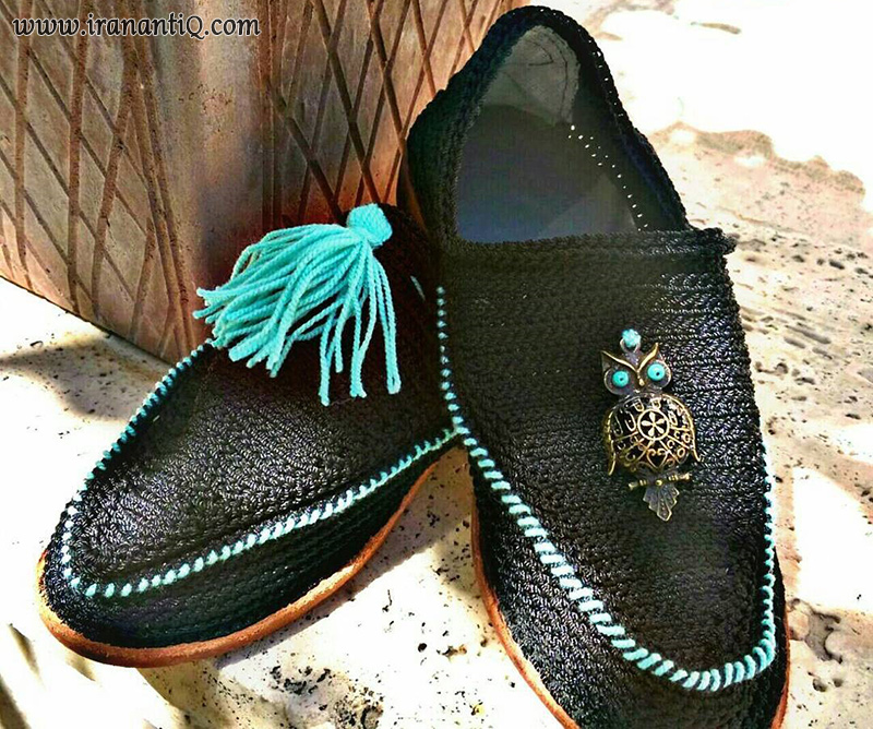 تصویر 3 از کفش گیوه مردانه زیبای دستباف