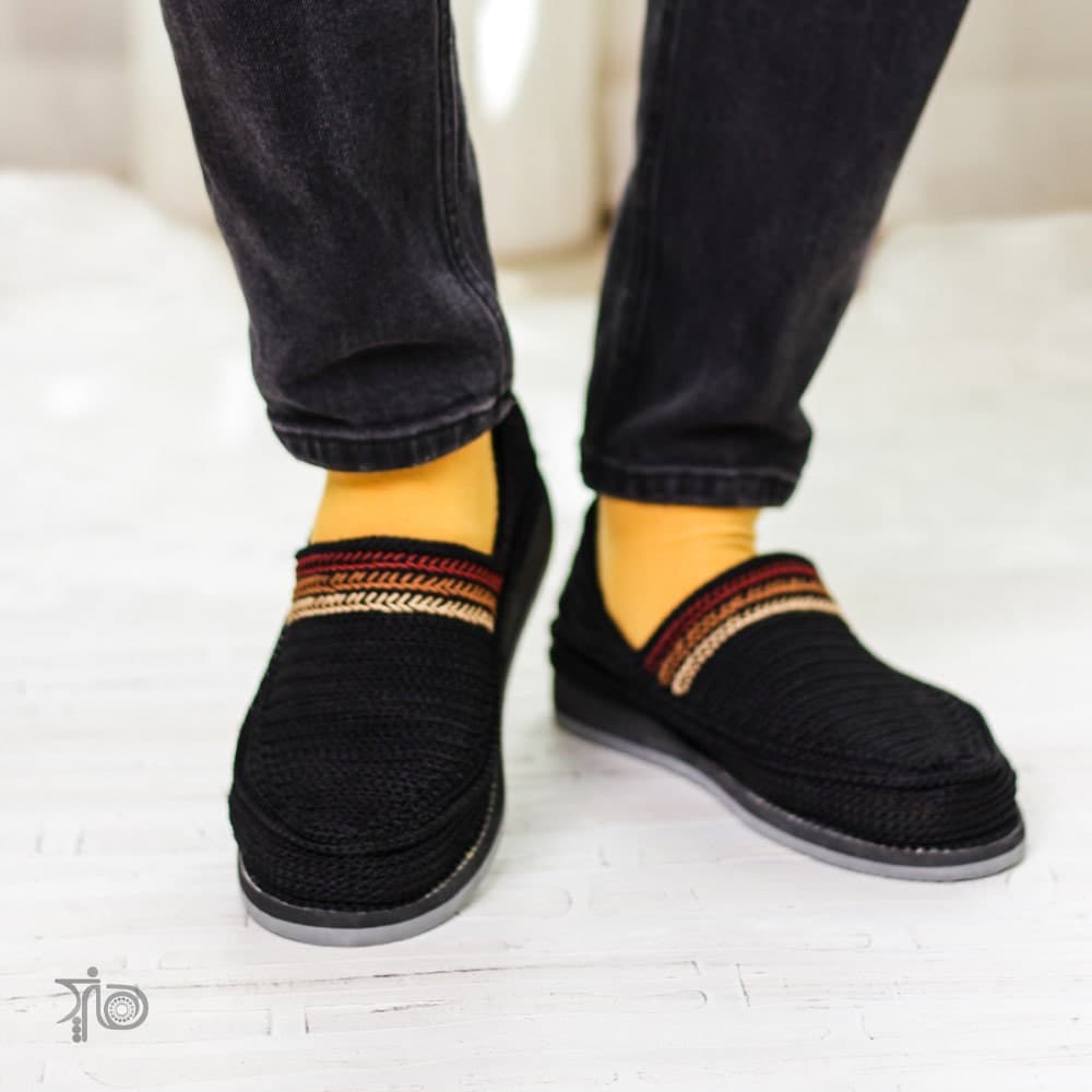 تصویر 1 از کفش گیوه مردانه بادوام طبیعتگرد