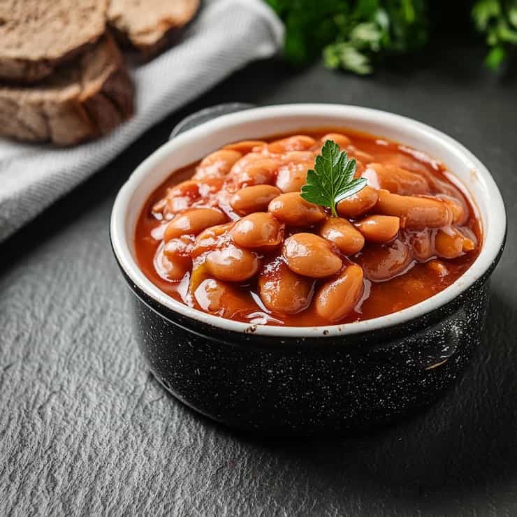 کنسرو لوبیا چیتی بدون مواد افزودنی غیرضروری