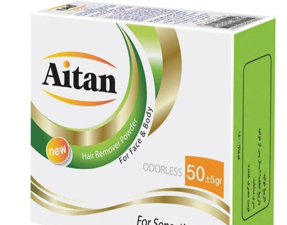 تصویر 2 از پودر موبر آیتن مدل 50 گرمی حاوی مواد ضد حساسیت