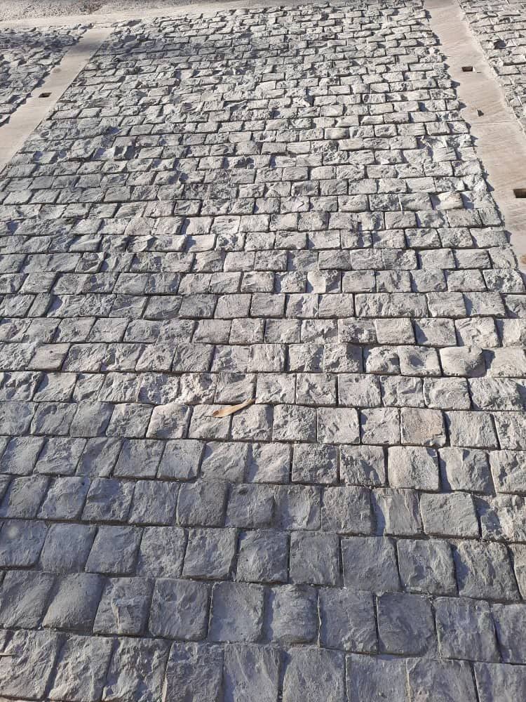 سنگ کوبیک مرمریت به قیمت تولید جهت پیاده روسازی