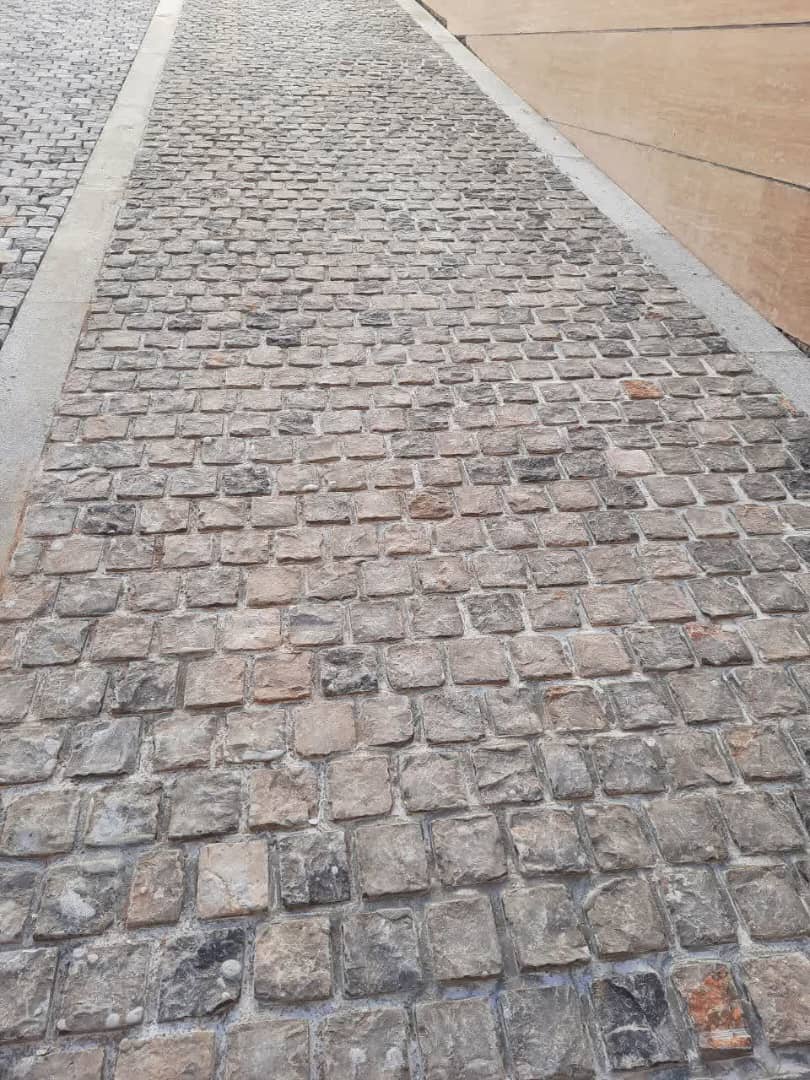 تصویر 1 از سنگ کوبیک مرمریت به قیمت تولید جهت پیاده روسازی