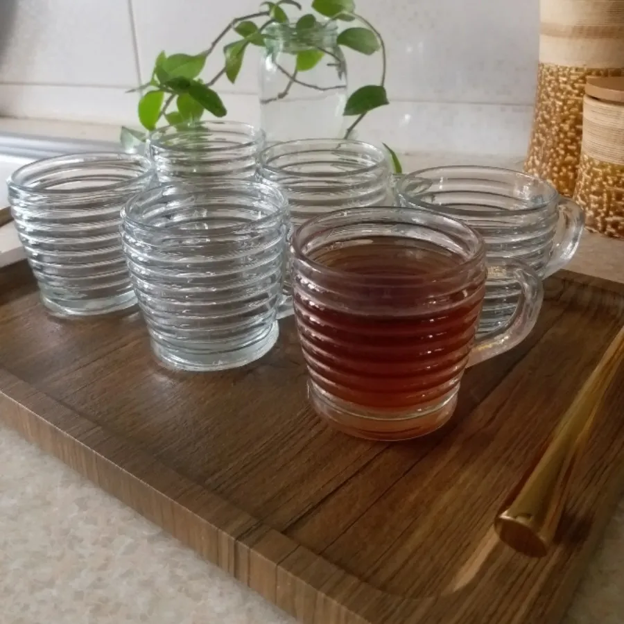 تصویر 3 از خرید عمده و باور نکردنی نیم لیوان بلور ایرانی مدل آتلانتا کاوه